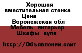 Хорошая вместительная стенка › Цена ­ 5 000 - Воронежская обл. Мебель, интерьер » Шкафы, купе   